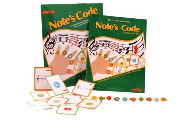 Libro Note's Code 1 en Clave de Sol