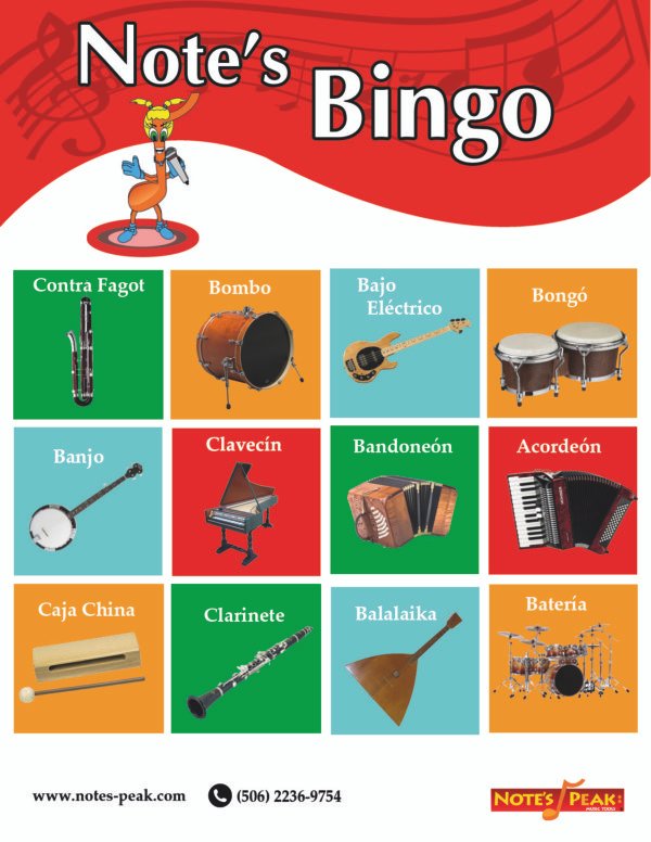 Note's Bingo